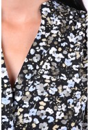 Rochie Selected Slfmivi Short Black Aop